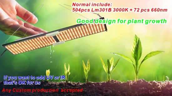 Qb288 100W 高品質高 Ppfd 光学屋内フルスペクトル量子 120 W ワット LED 成長ライト調光可能雑草植物成長商用 LED 植物成長ライト
